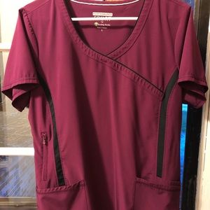 Like new 2 Healing Hands scrub tops- size L